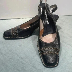 Roberto Capucci sling  backs size 7.5